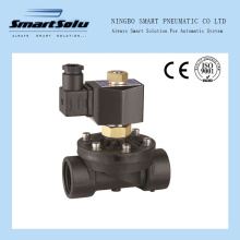 2W-SLK Series Semi Direct Acting Normally Open Plastic Solenoid Valve